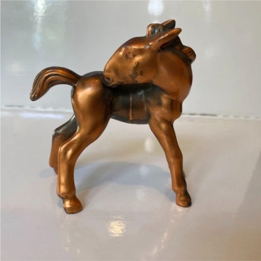 VTG 1940s Sell Right Gifts SRG Bronze Horse Colt Pony Filly Equestrian FIGURINE